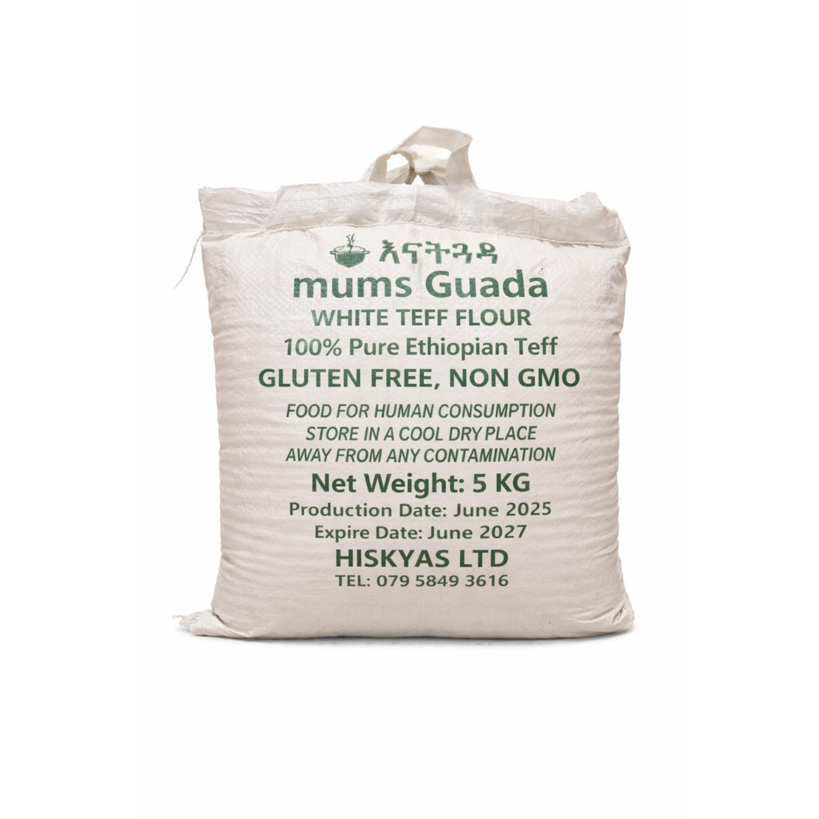 White Teff Flour 5KG