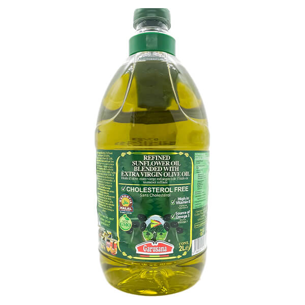 Garusana Sunflower Oil With Olive Oil 2L X 6