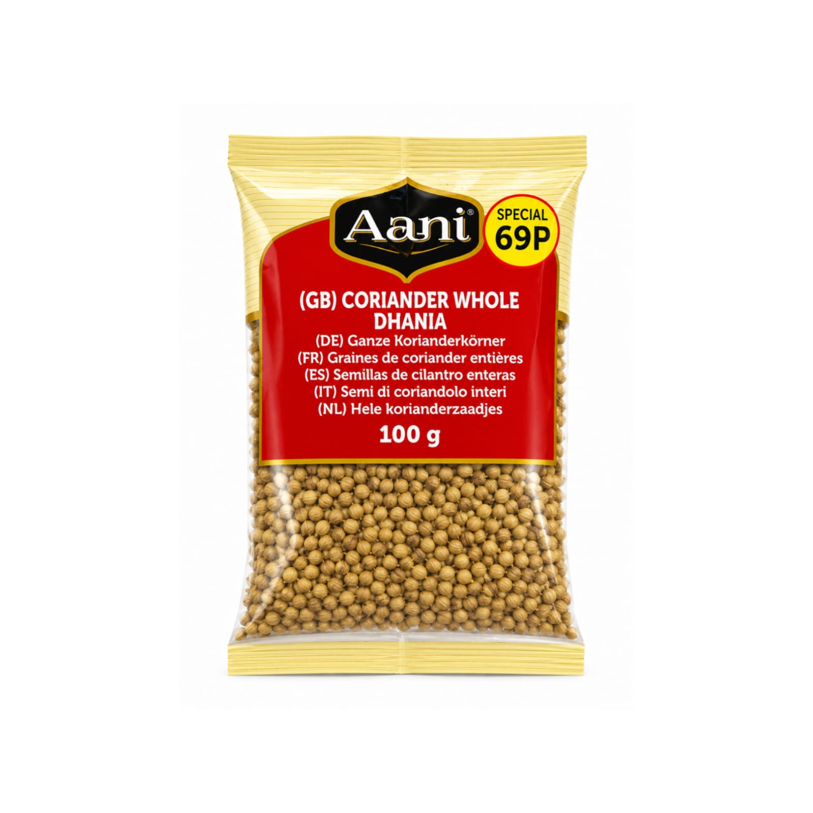 Aani Coriander Whole 100g X 10
