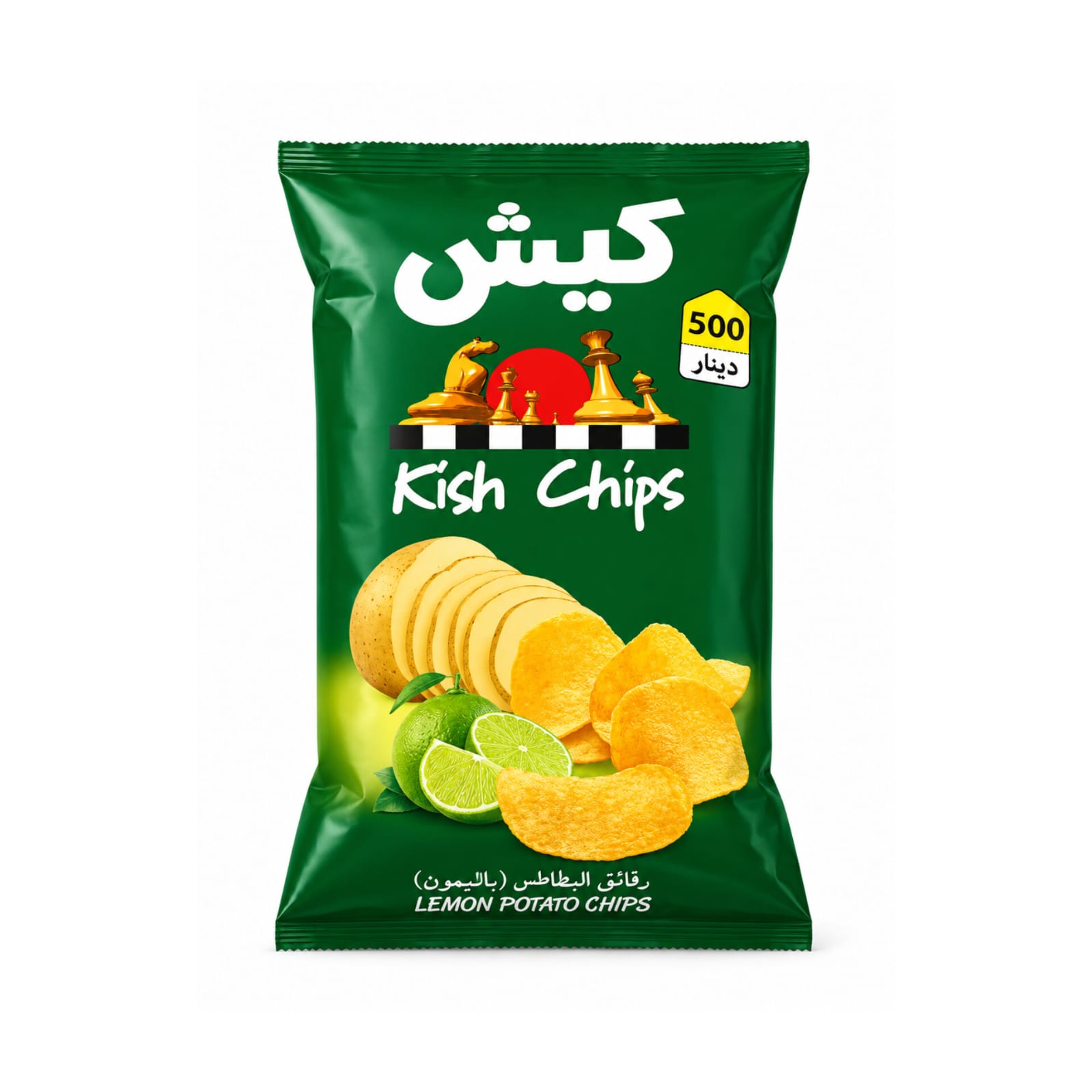 Kish Chips Lemon 50g X 24