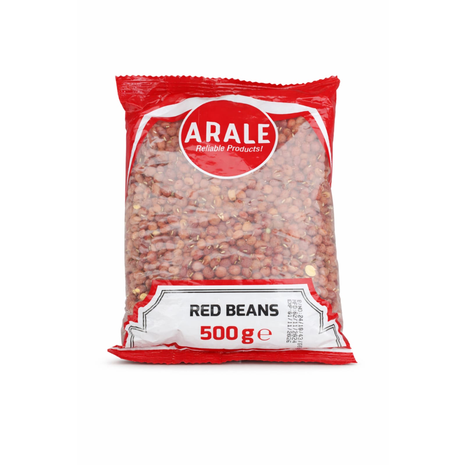 Arale Red Beans 500g X 24