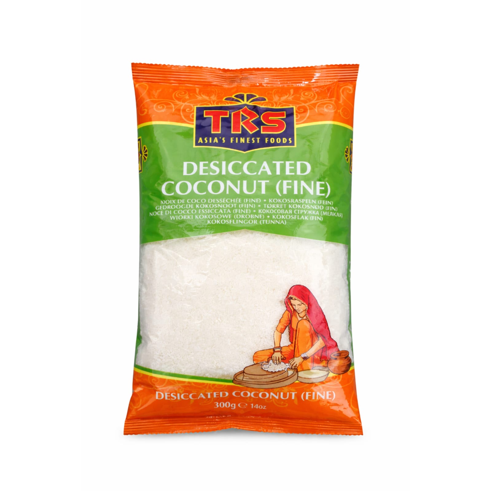 TRS Desiccated Coconut (Fine) 300g X 10