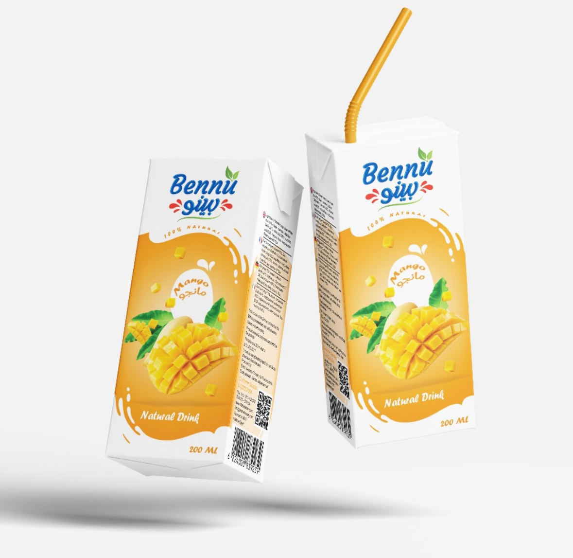 Bennu Mango Juice 200ml x 27
