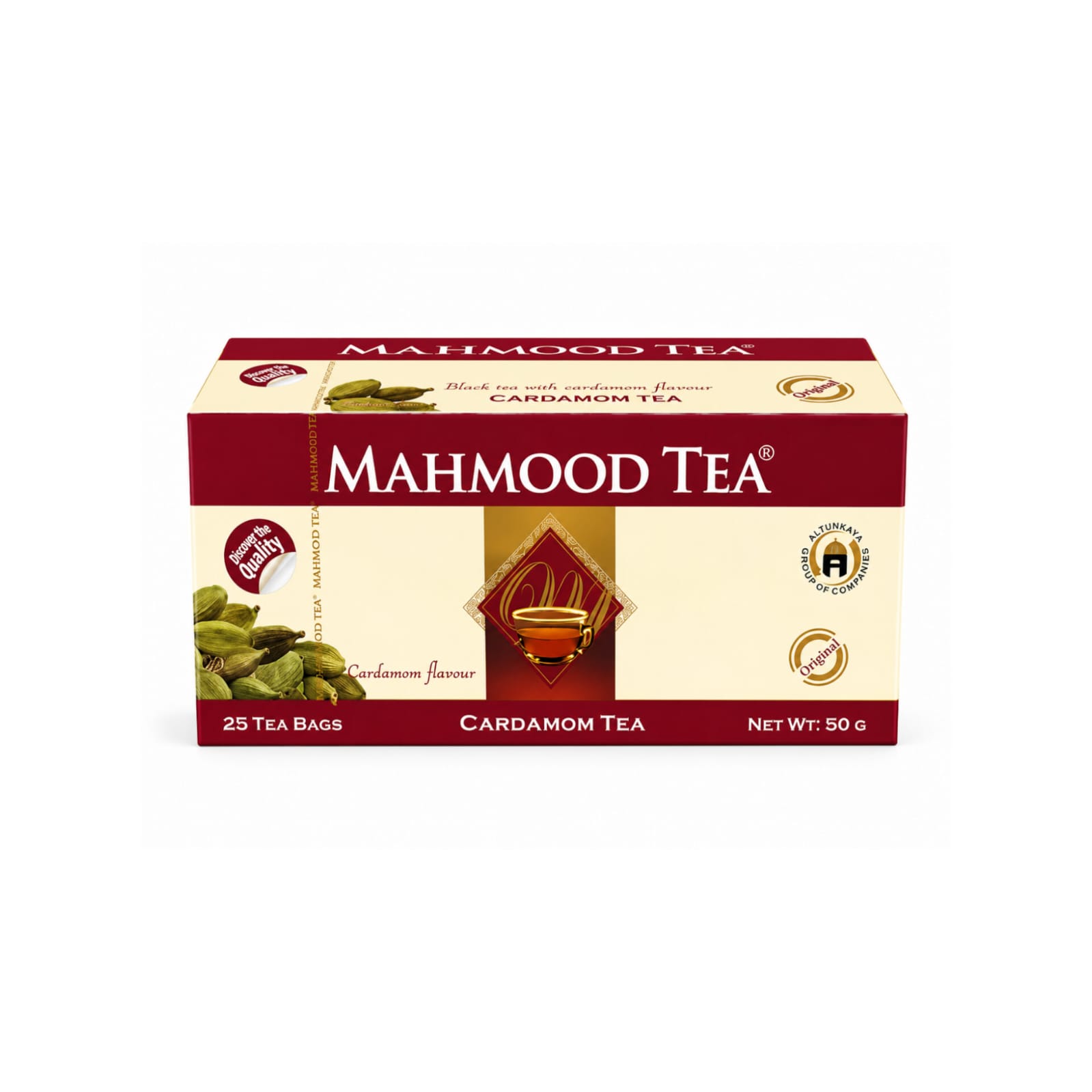 Mahmood Tea Cardamom 25 bag X 48
