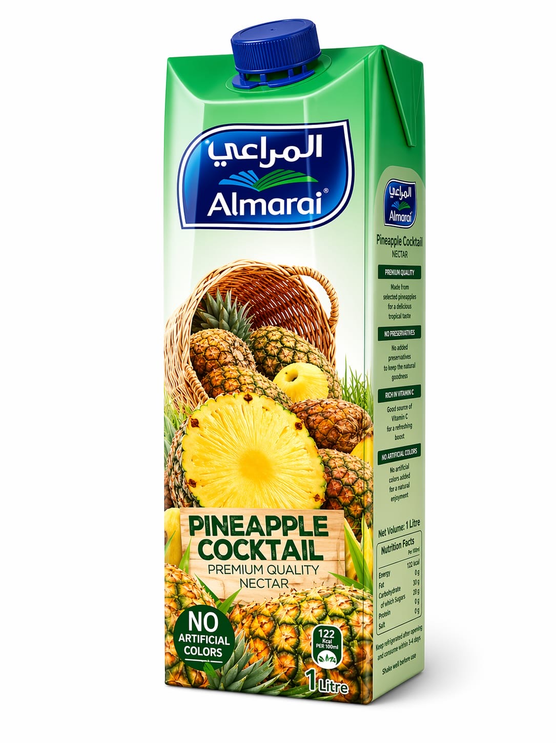 Almarai Pineapple Nectar Juice 12 x 1L