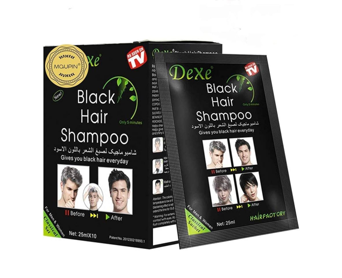 Disaar Black Hair Shampoo Pack of 10
