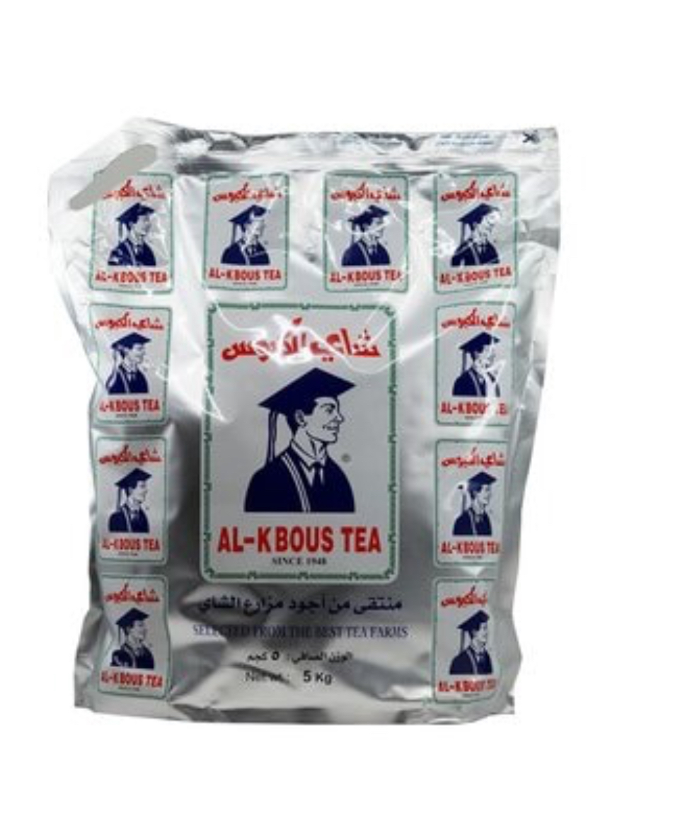 AlKbous Black Tea Loos 5Kg X 2