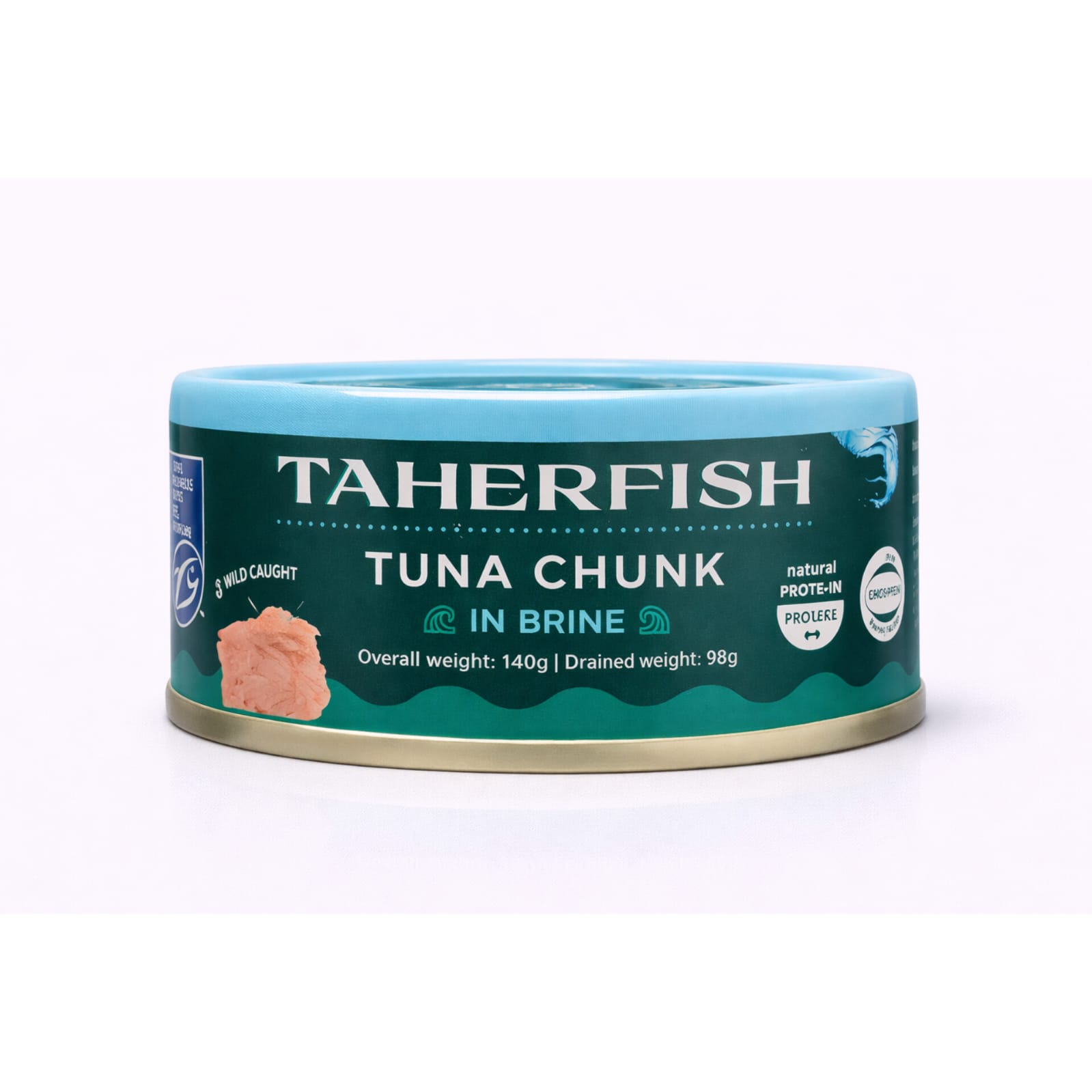 Taherfish Tuna Chunk In Brine 140g x 48