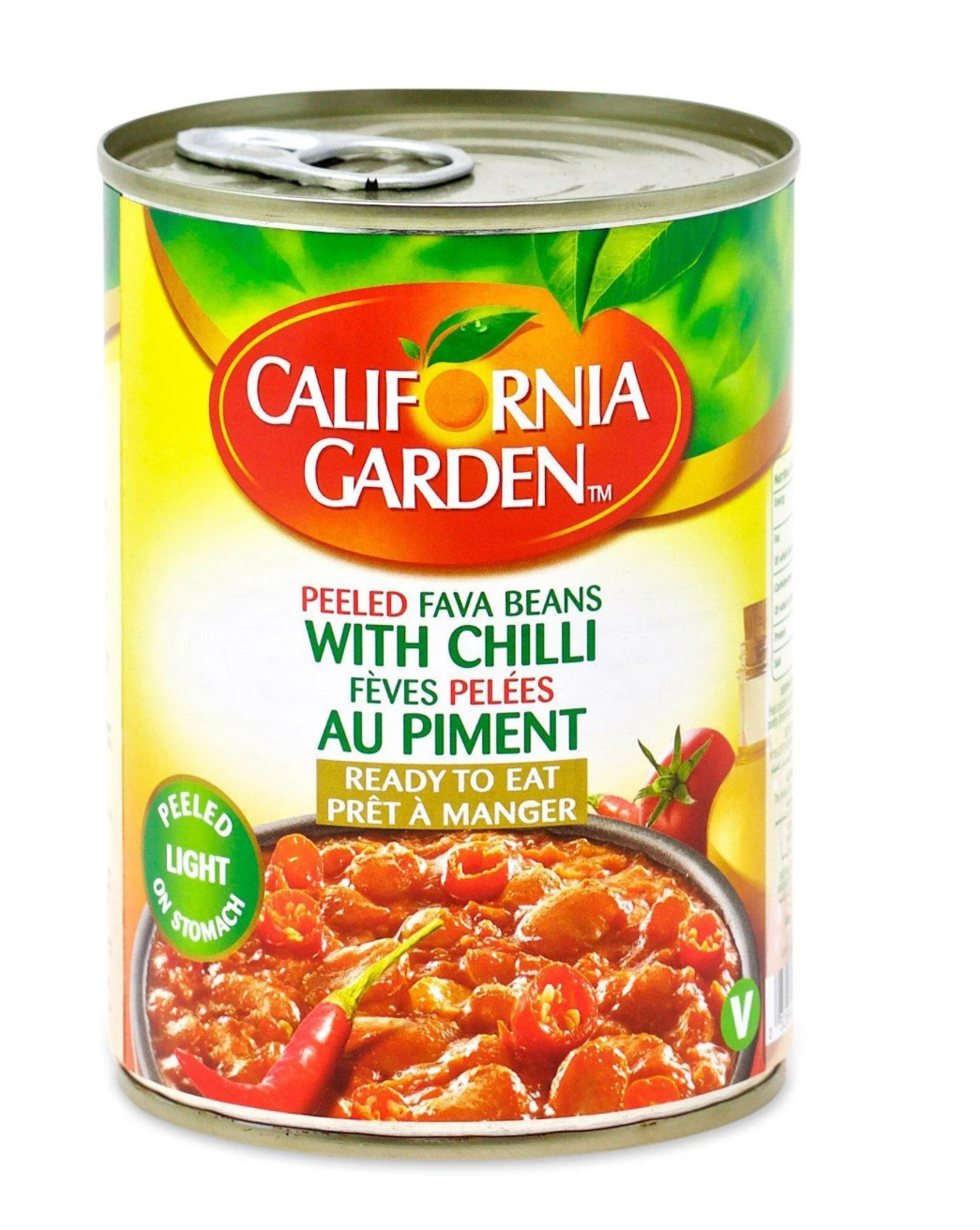 California Garden Foul Peeled With Chilli 400