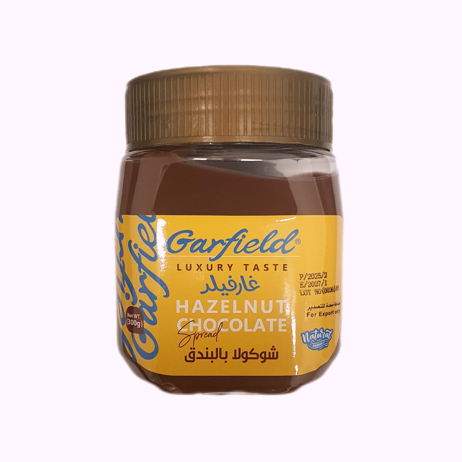 Garfeild Hazelnut Chocolate  300g X 12