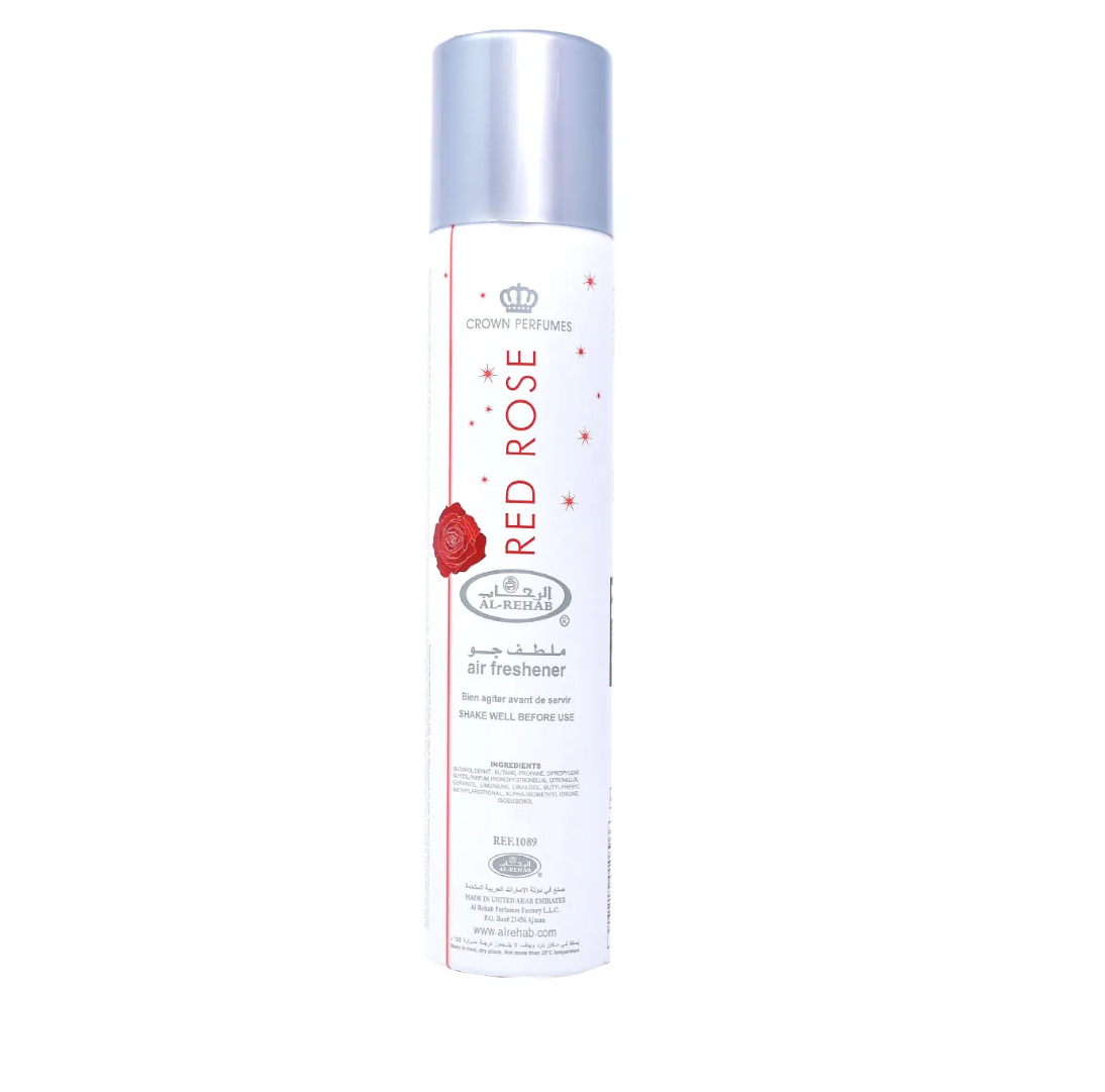 Al Rehab Air freshener Red Rose 300ml X 6