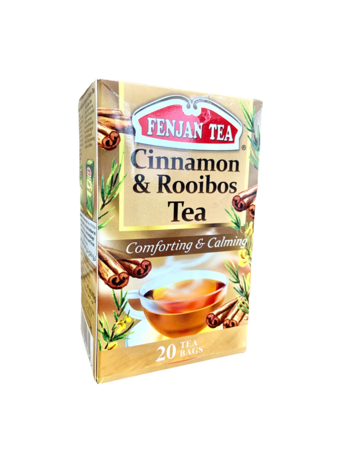 Fenjan Cinnamon and Rooibos 20 Tea Bags X 6
