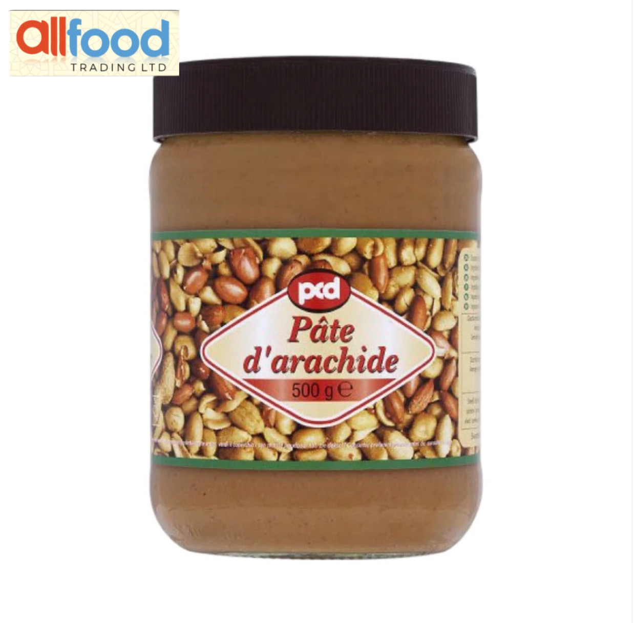 PCD Peanut Butter Brown 12 x 500g