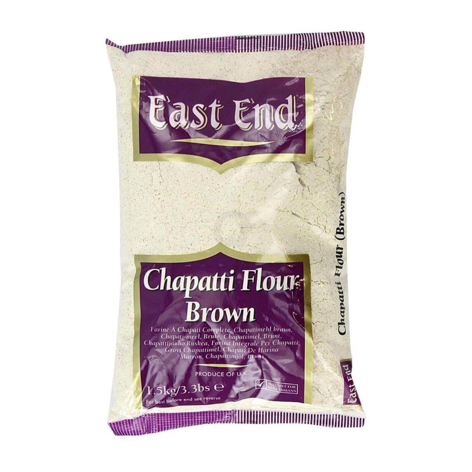 East End Chapatti Flour Brown 1.5kg X 6