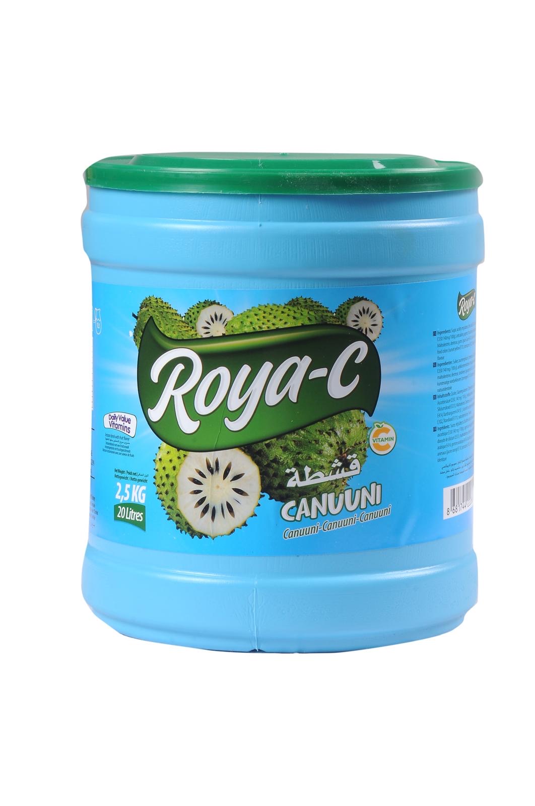 Roya-C Anuni Soursop Instant Drink 2.5kg x 6
