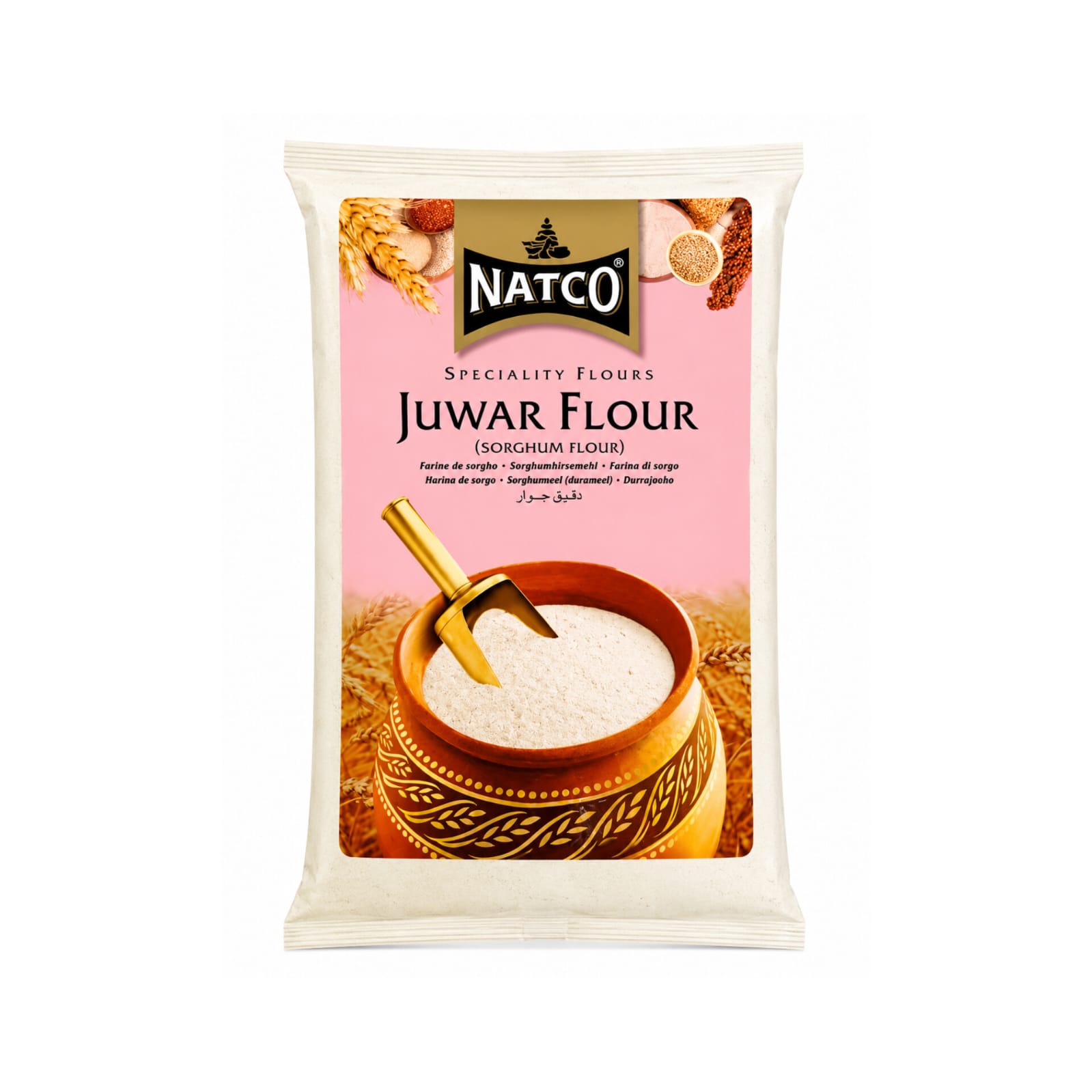 Natco Juwar Sorgam Flour 900g X 6