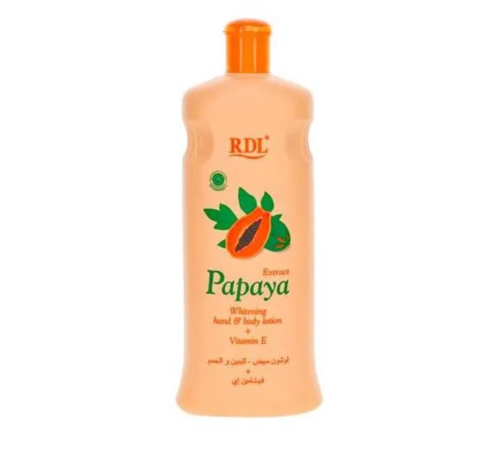 Papaya Hand & Body Lotion 600ml X 12
