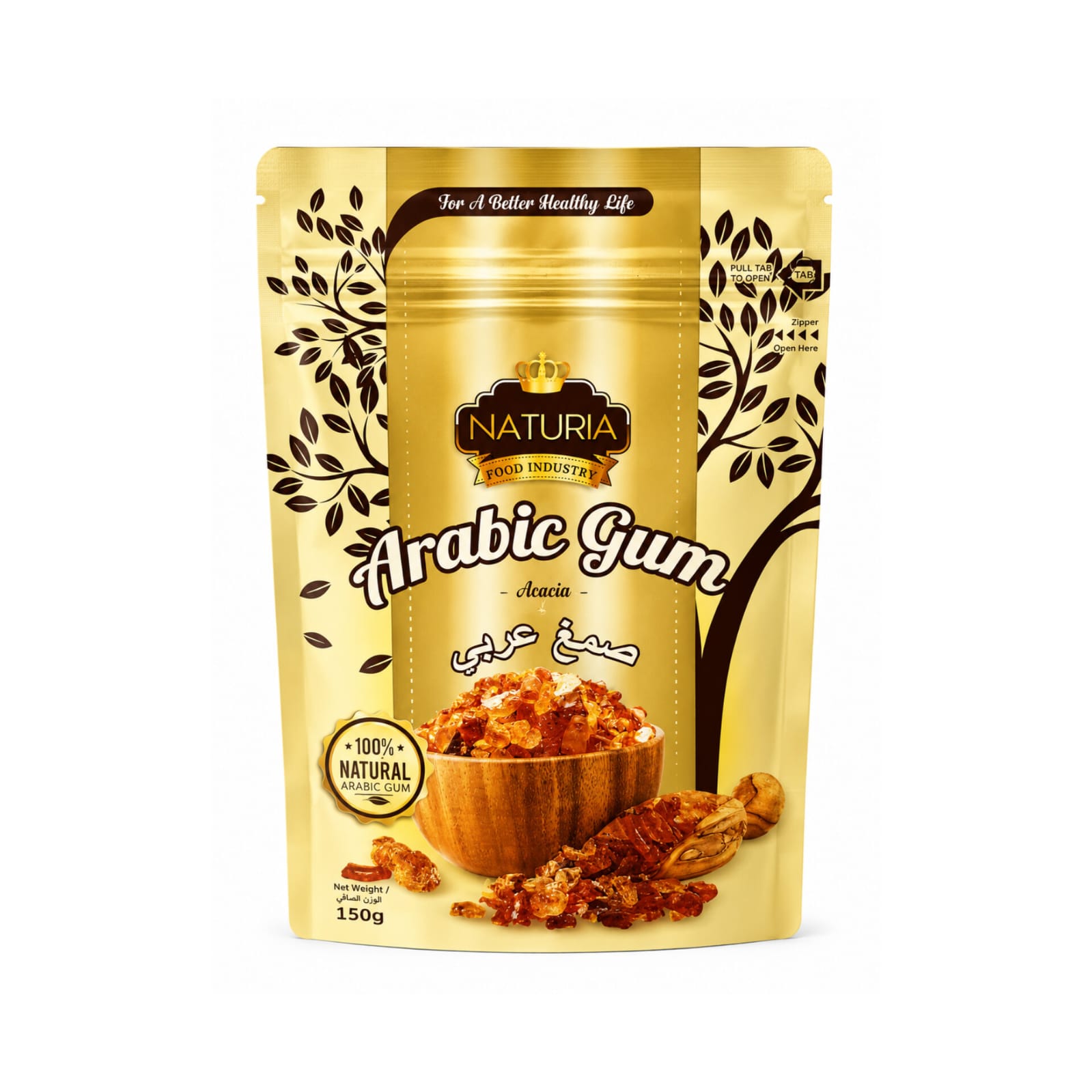 Naturia Arabic Gum 150g X 10