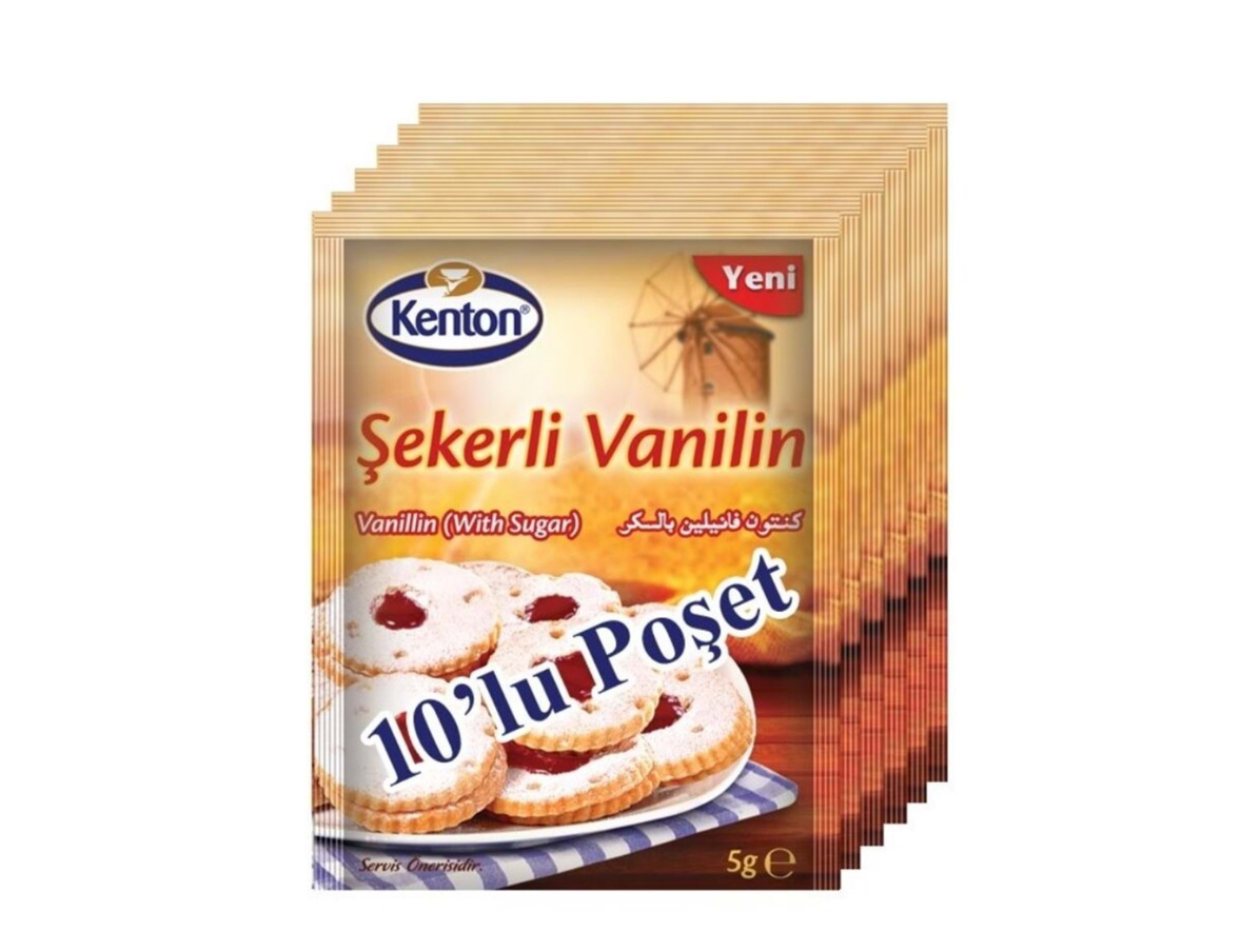 Kenton Åžekerli Vanilin 5g x 15 x 18