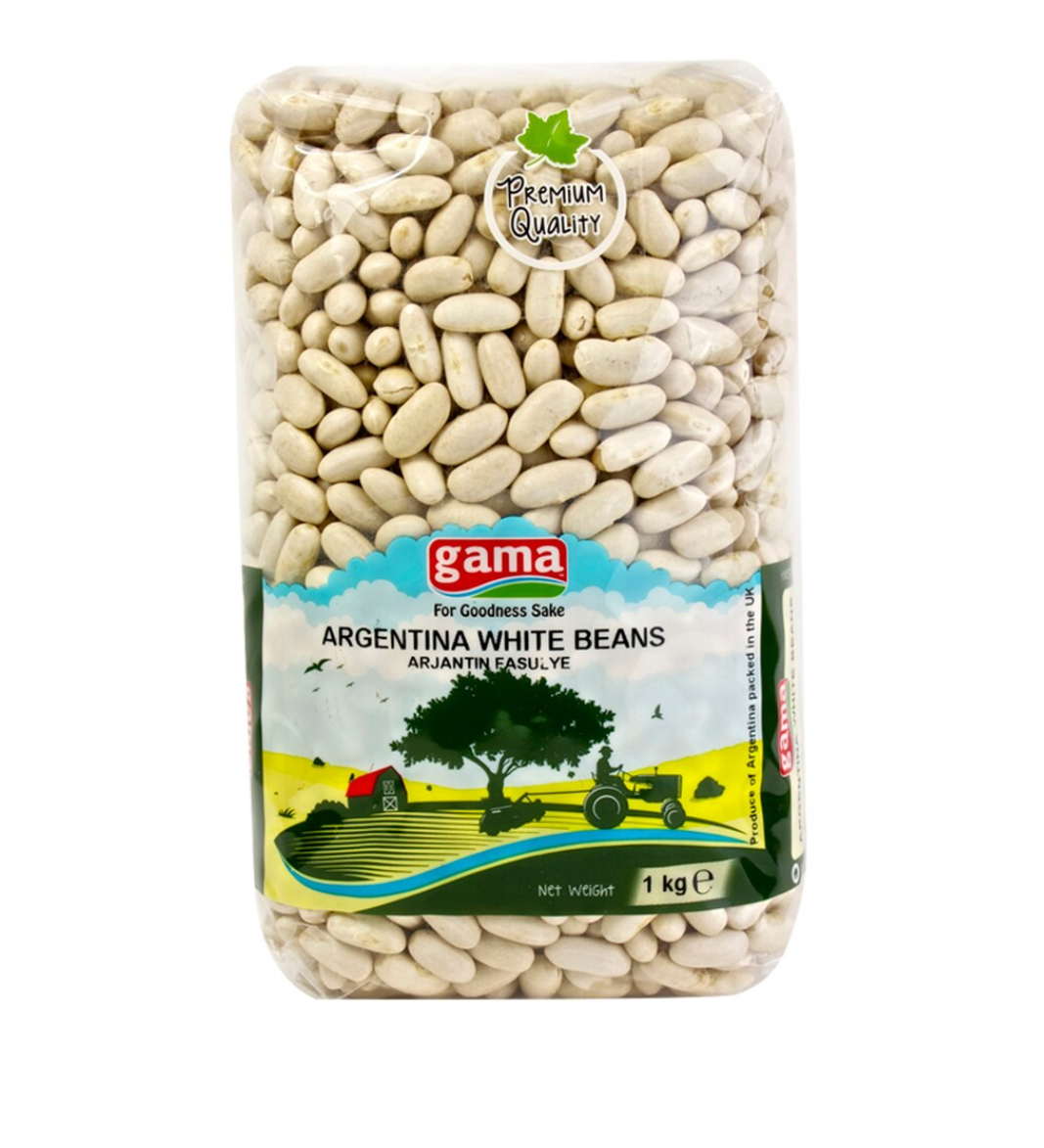 Gama Argentina White Beans 6 x 1Kg