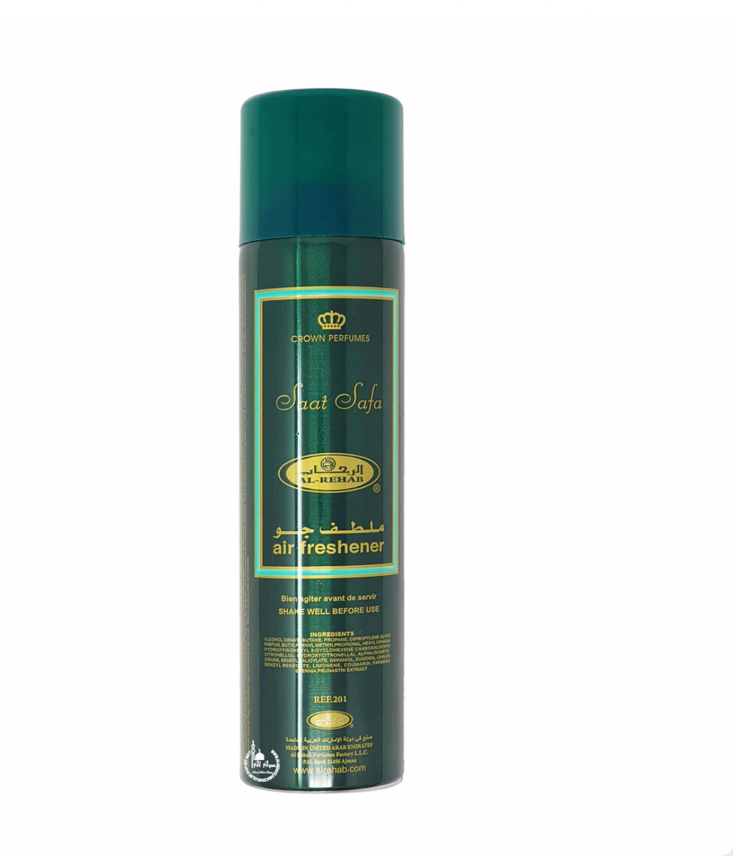 Al Rehab Air freshener Saat Safa 300ml X 6