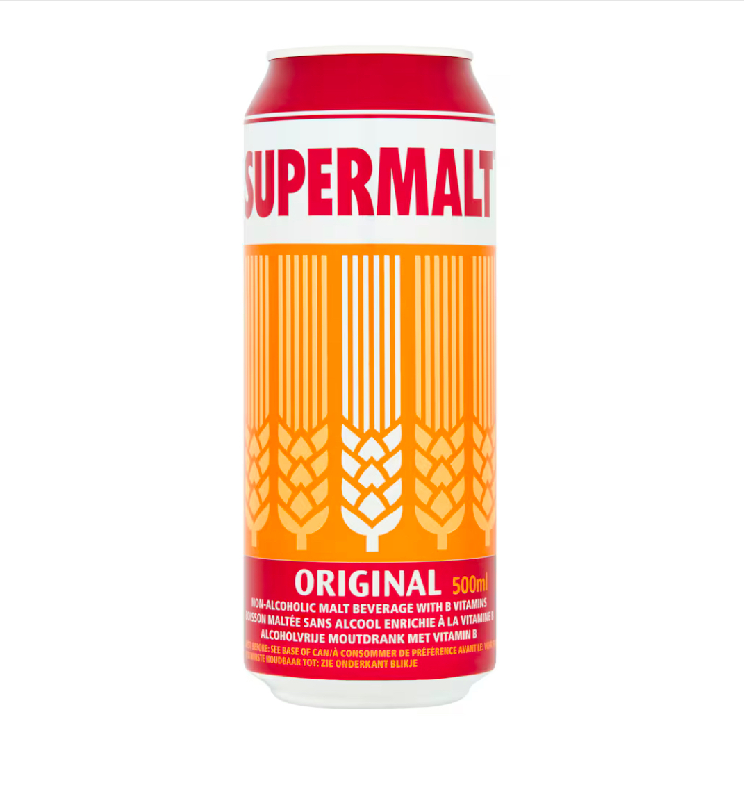 Supermalt Extra Original Malt Drink 12 x 500m