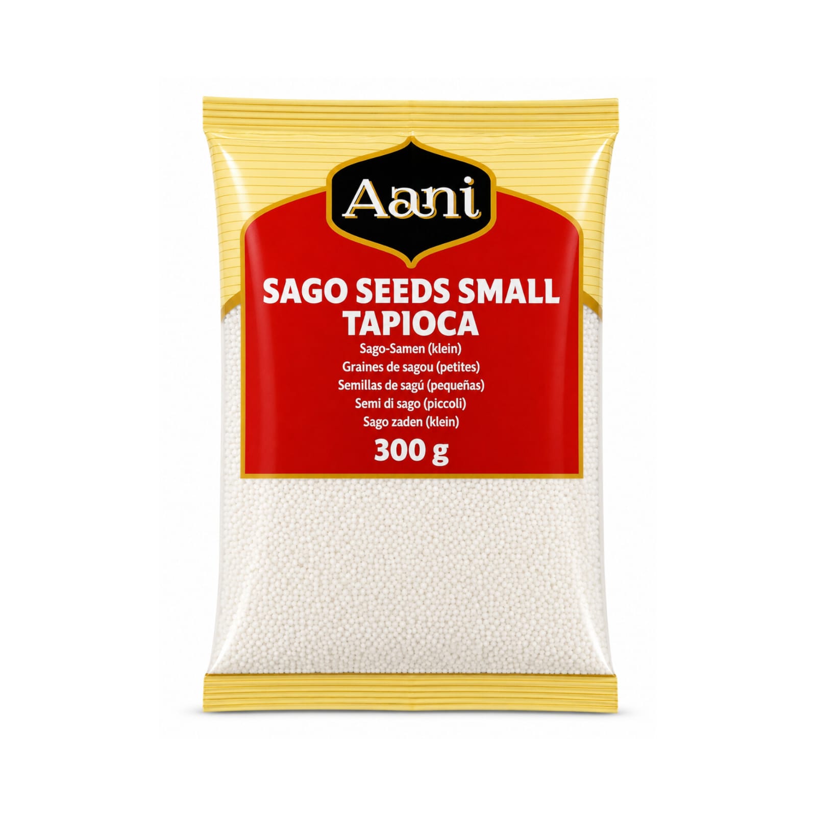 Aani Sago Seeds Small Tapioca 300g X 10
