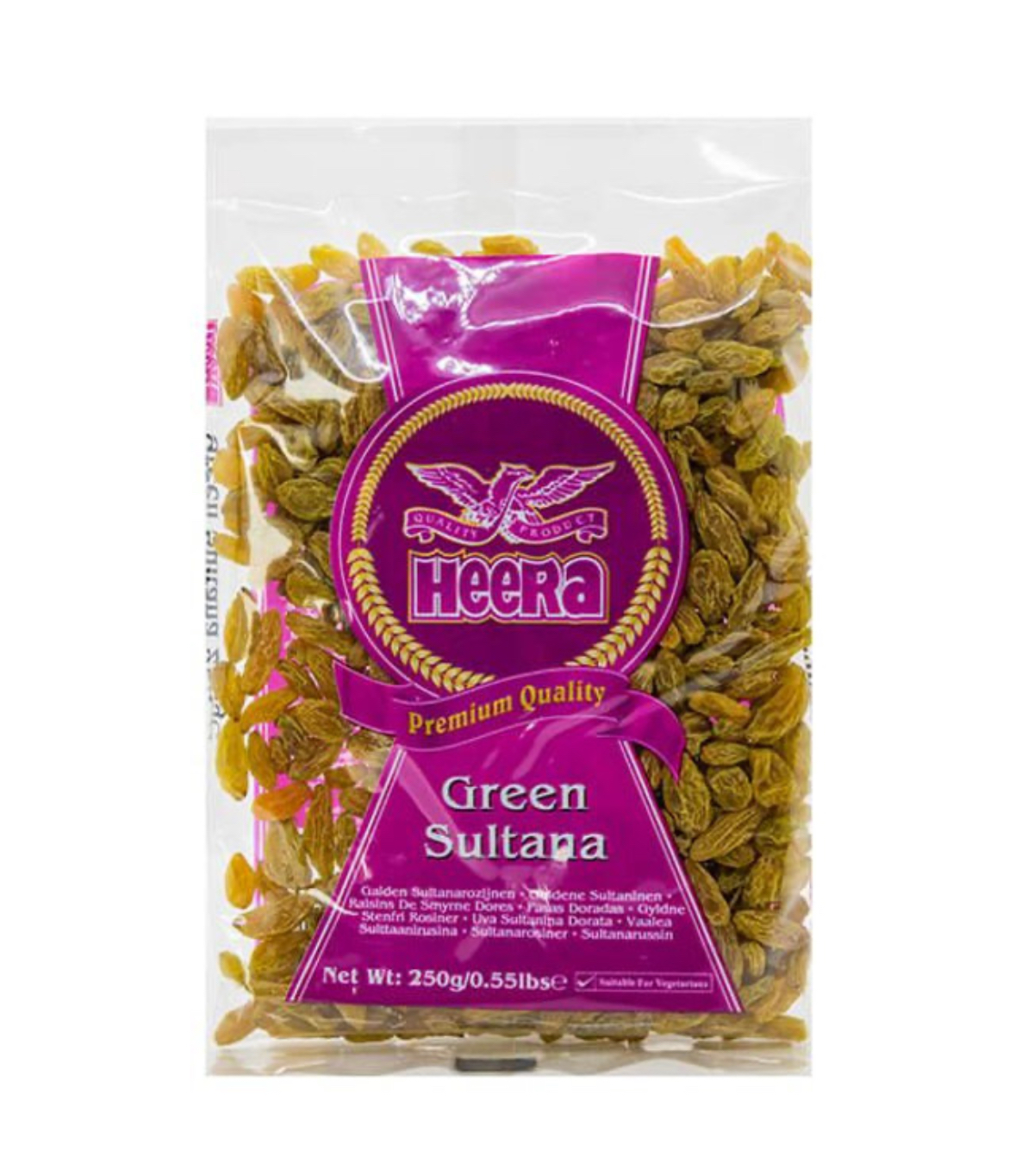 Heera Green Sultana 250g x 20