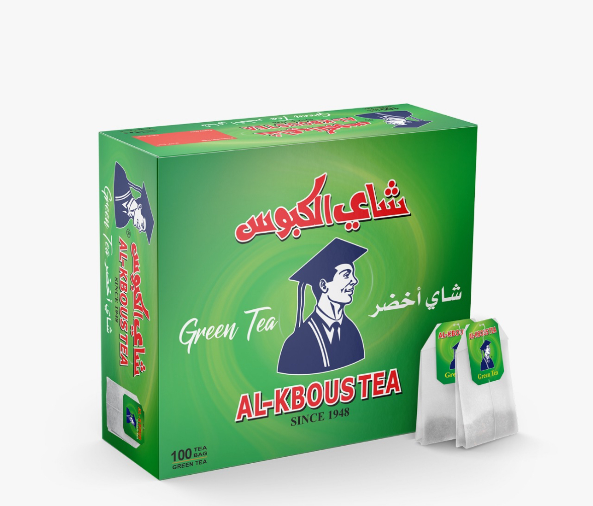 Alkbous Green Tea 100 Bag X 24