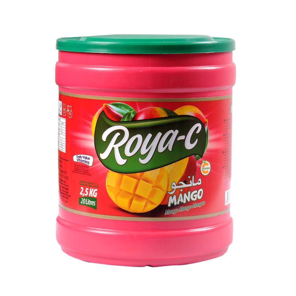 Roya-C Mango Instant Drink 2.5kg x 6