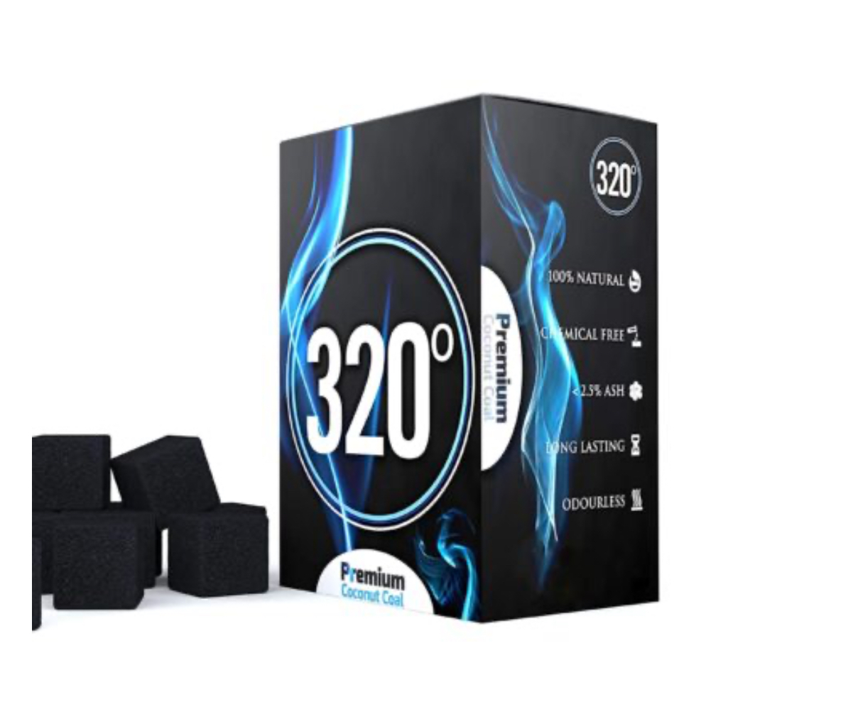 320 coconut coal 1kg X 20