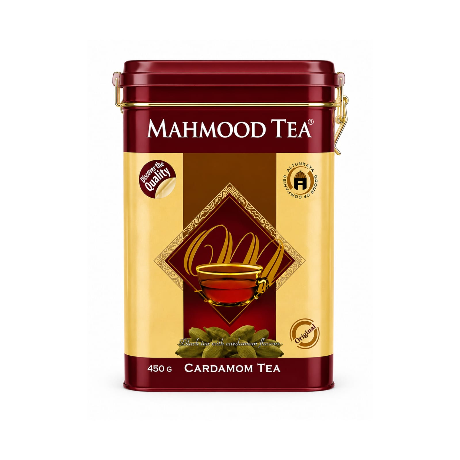 Mahmood Tea Cardamom Tea TIN 450g