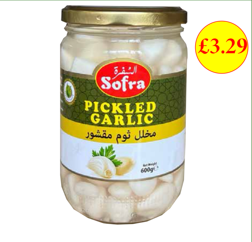 Sofra Pickled Garlic 6 x 600g