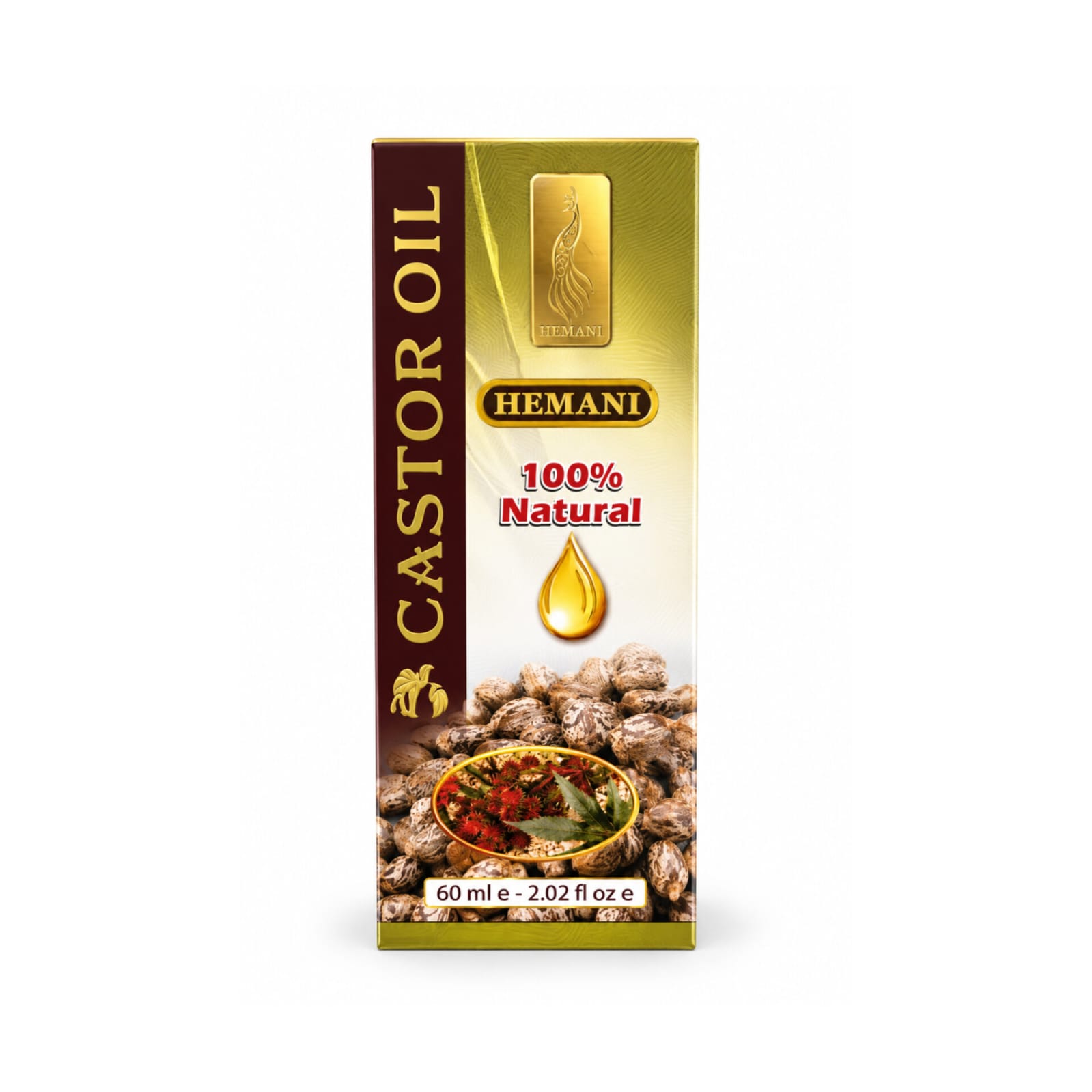 Hemani Castor Oil 60ml X 12