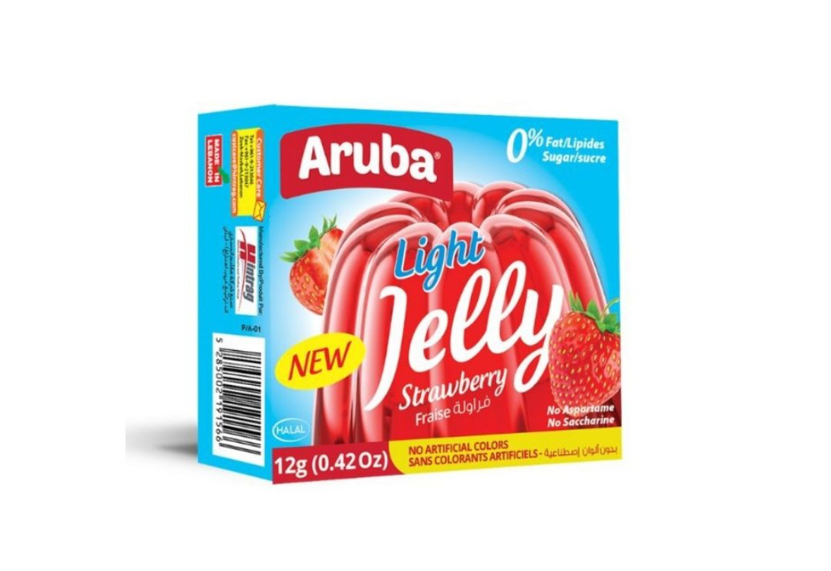 Aruba Jelly Strawberry 48 x 80g