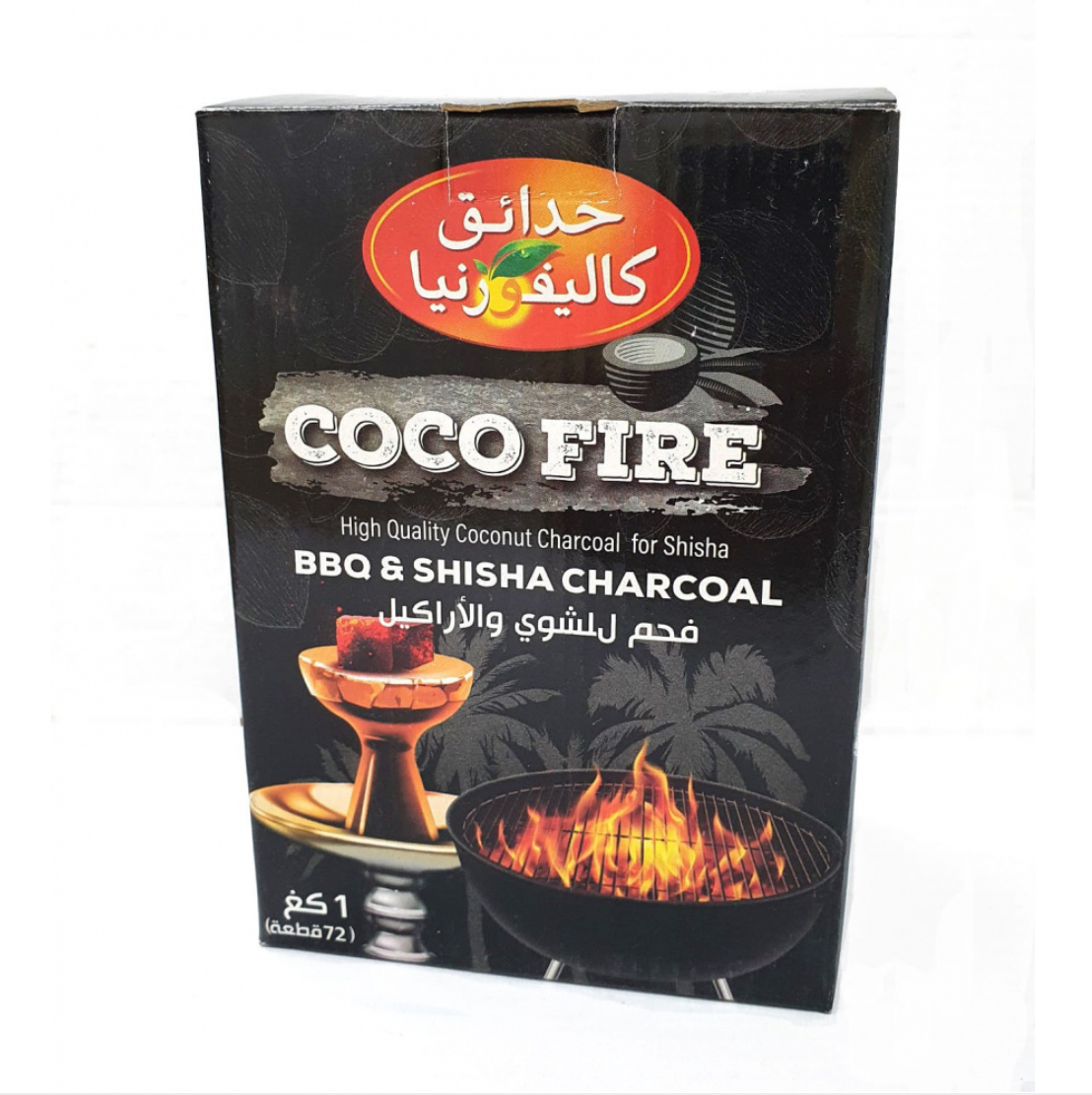California Garden charcoal 1kg X 12