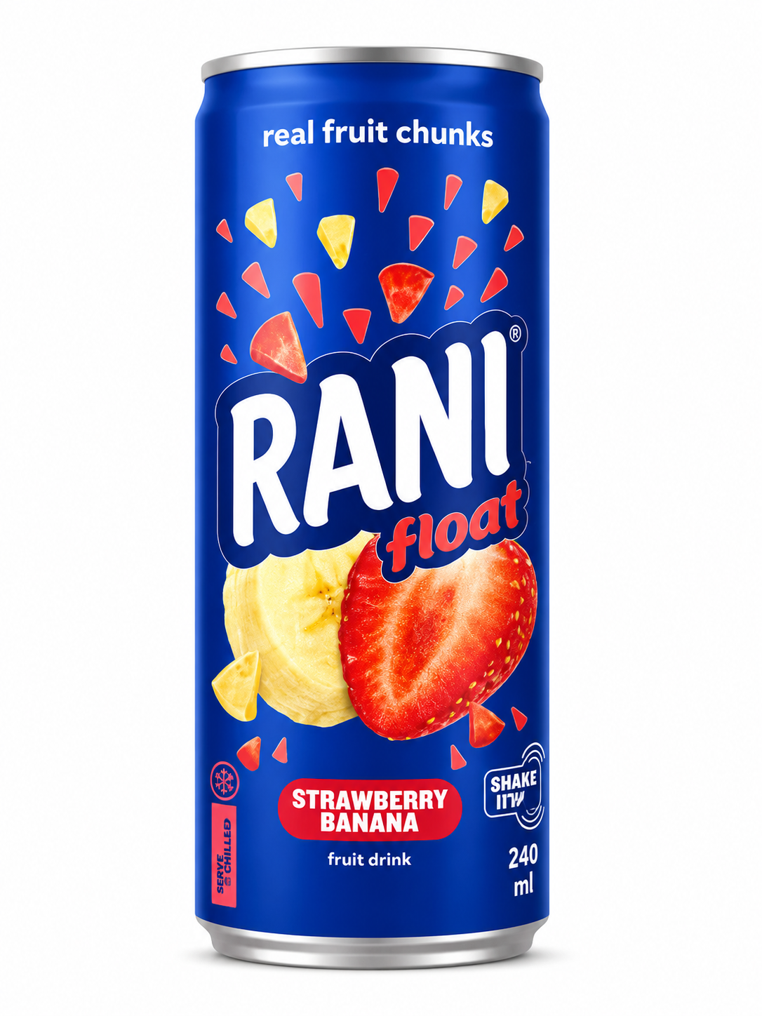 Rani Float Strawberry Banana Drink 24 x 235ml