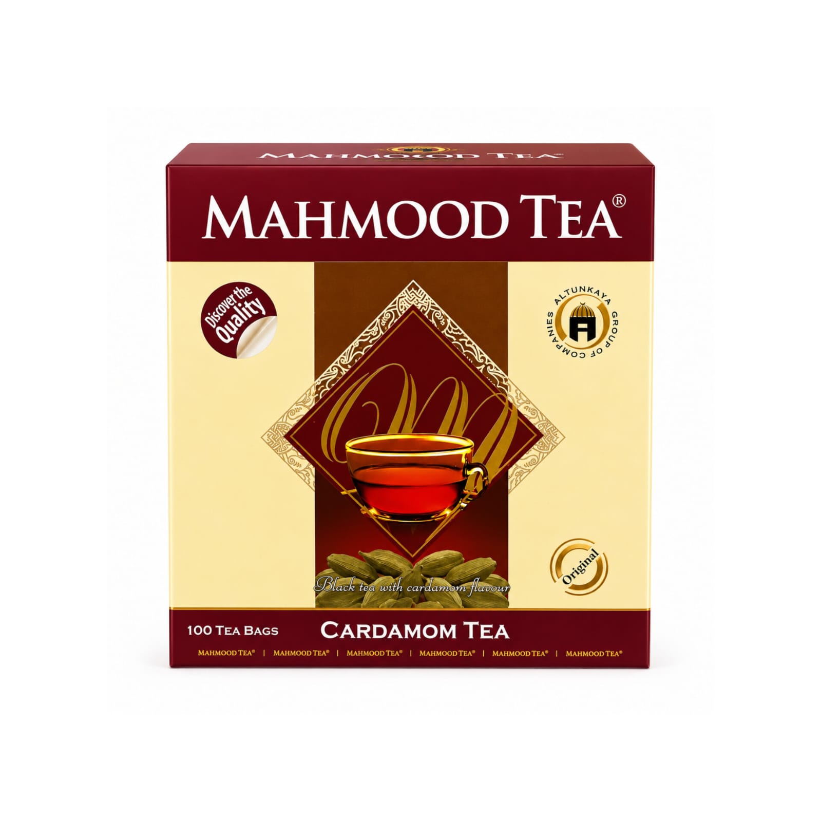 Mahmood Tea Cardamom 100 bag X 18