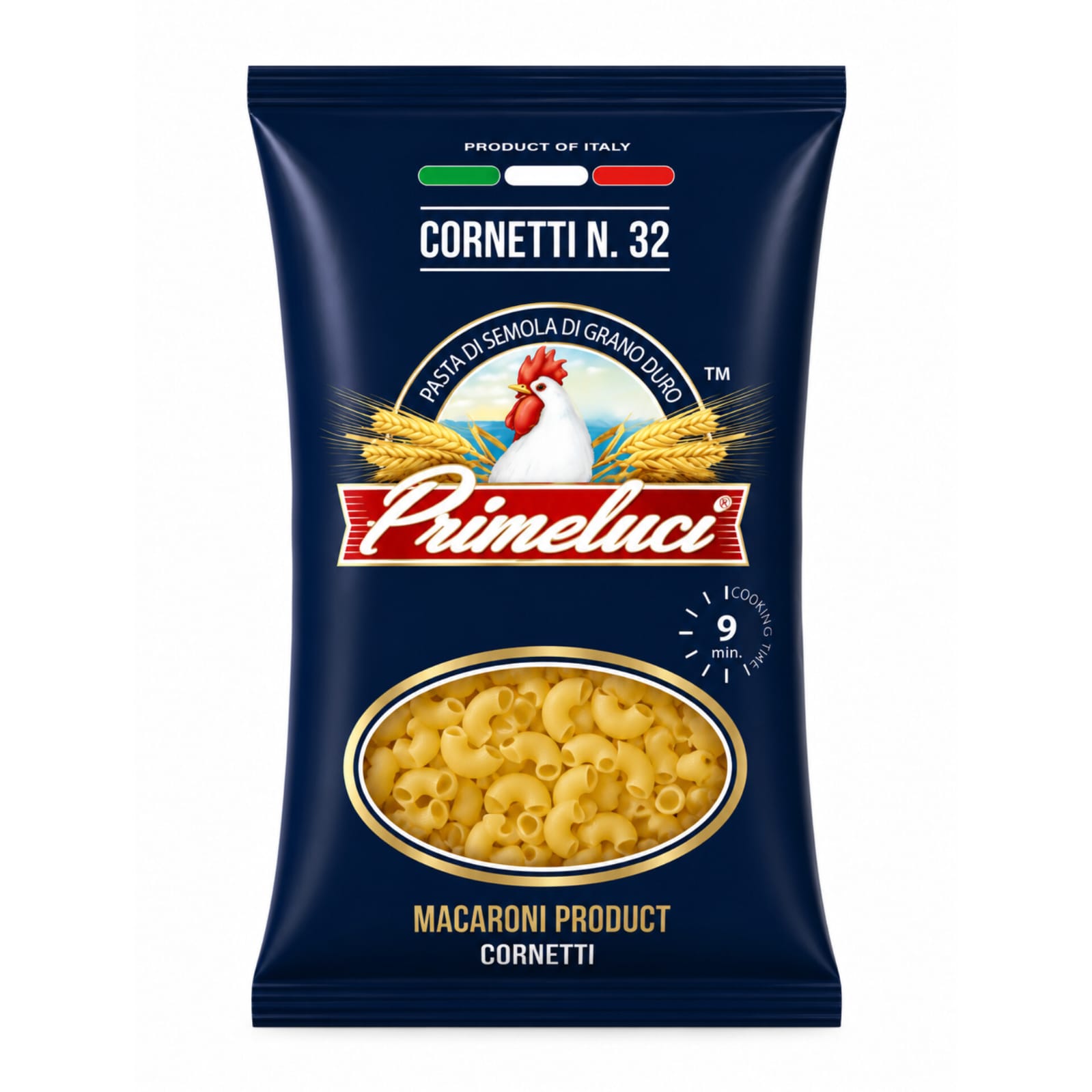 Primeluci Macaroni No32 Gornetti 454g x 20