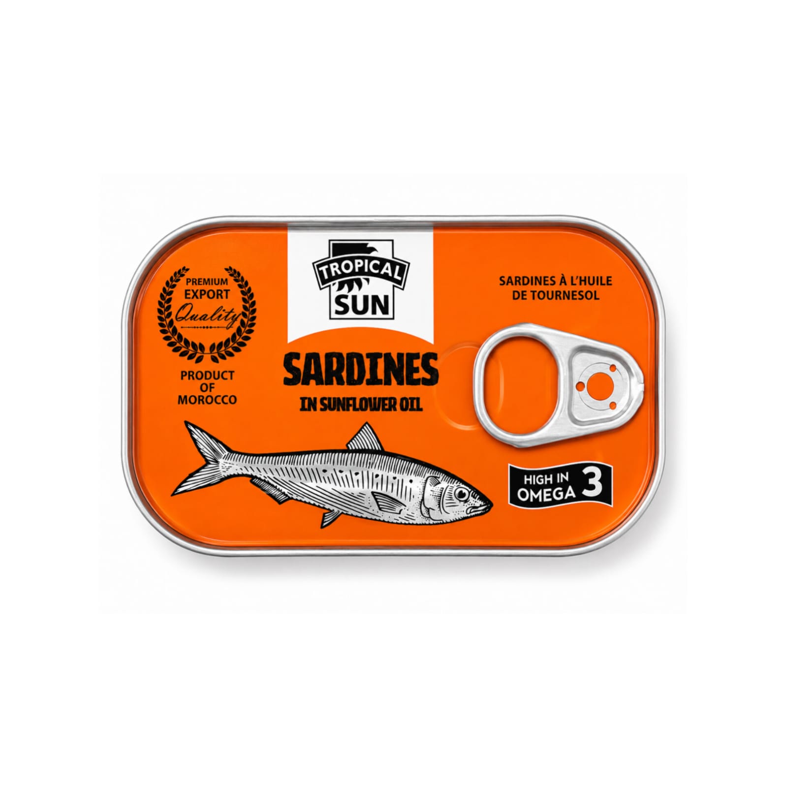 Tropical Sun Sardines in Sunflower 125 X 48