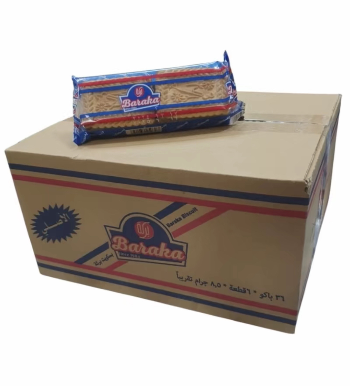 Baraka Biscuit 8.50g x 6 x 36