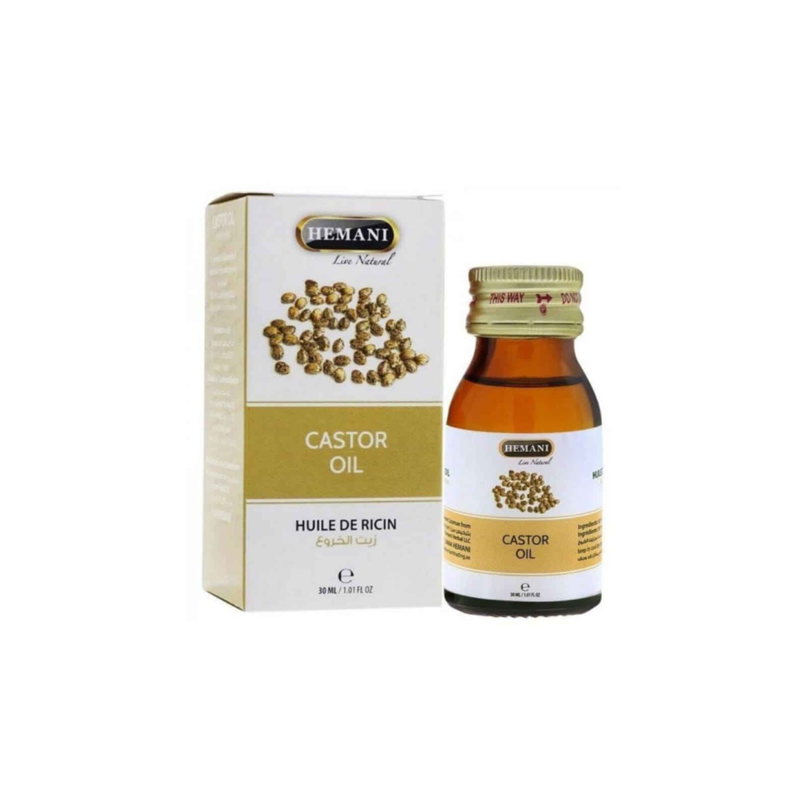 Hemani Castor  Oil 30ml X 12